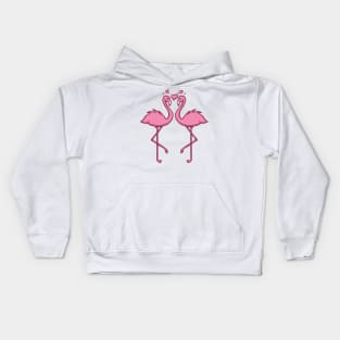 Flamingos Kawaii Kids Hoodie